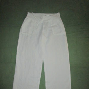 Hardtail White linen pants